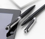 Шариковая ручка Pelikan Stola II со стилусом Black Silver