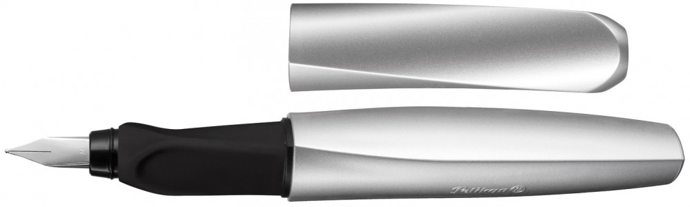 Перьевая ручка Pelikan Twist Silver, артикул PL947101. Фото 1