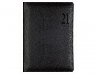 Ежедневник 2021 год Letts Milano A5 искусственная кожа черный Ежедневник 2021 год Letts Milano A5 искусственная кожа черный
