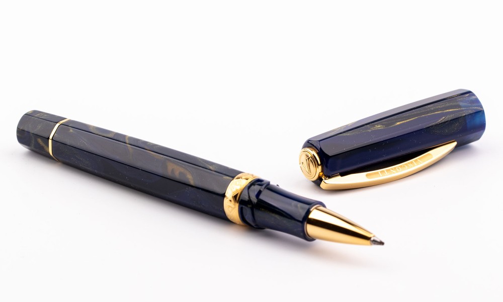 Ручка-роллер Visconti Medici Golden Blue, артикул KP17-05-RB. Фото 5