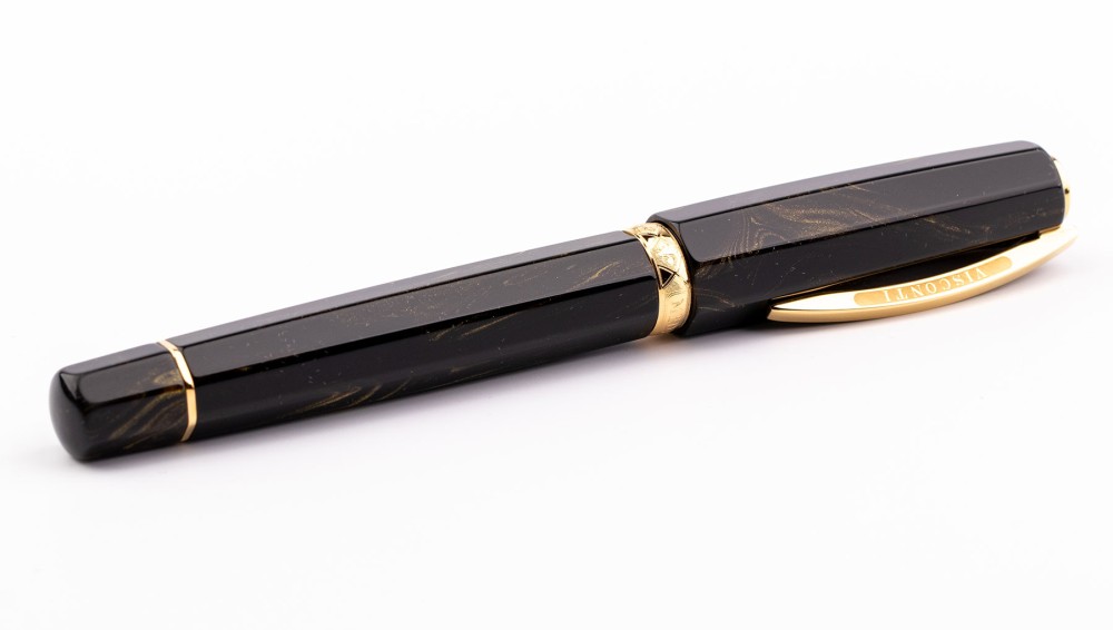 Перьевая ручка Visconti Medici Golden Black, артикул KP17-07-FPEF. Фото 2