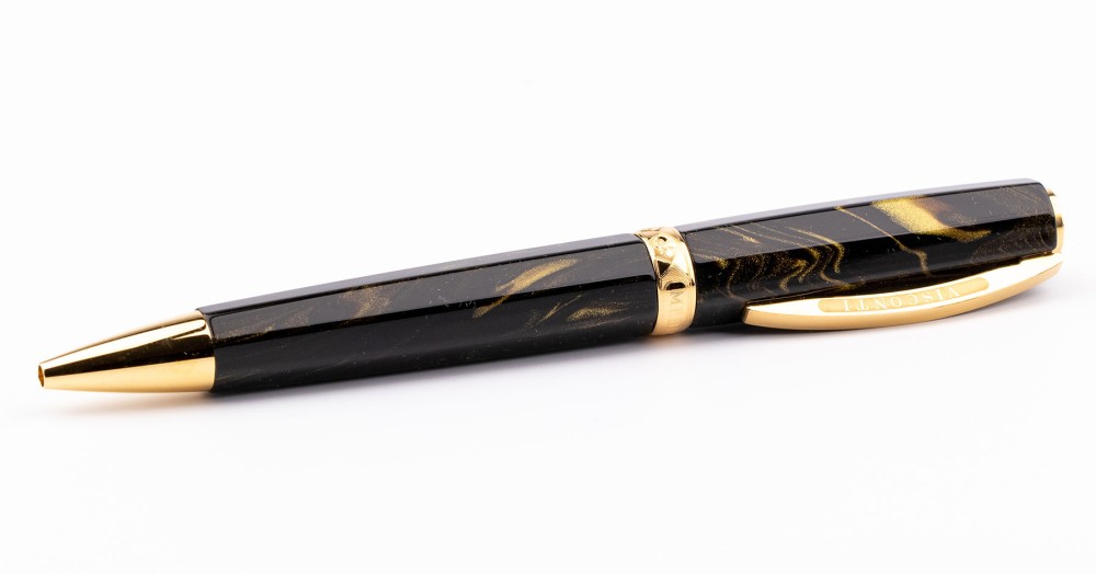 Шариковая ручка Visconti Medici Golden Black, артикул KP17-07-BP. Фото 2