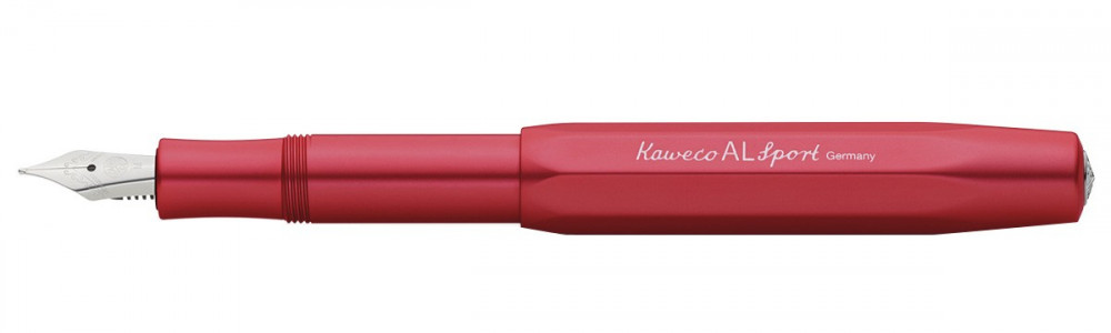 Перьевая ручка Kaweco AL Sport Deep Red, артикул 10001561. Фото 1