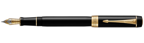Перьевая ручка Parker Duofold Classic Centennial Black GT