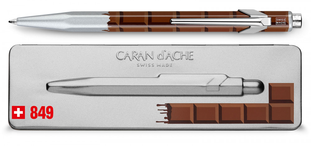 Шариковая ручка Caran d'Ache Office 849 Swiss Chocolate, артикул 849.752. Фото 3