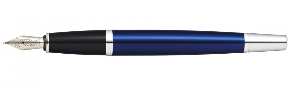Перьевая ручка Cross Bailey Blue Lacquer, артикул AT0456-12MS. Фото 4