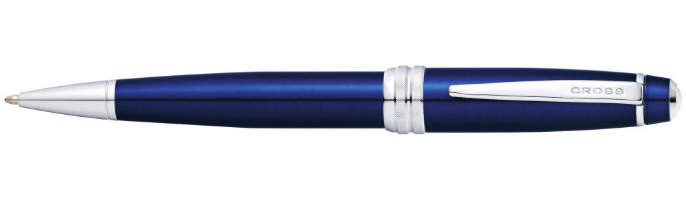 Шариковая ручка Cross Bailey Blue Lacquer, артикул AT0452-12. Фото 1