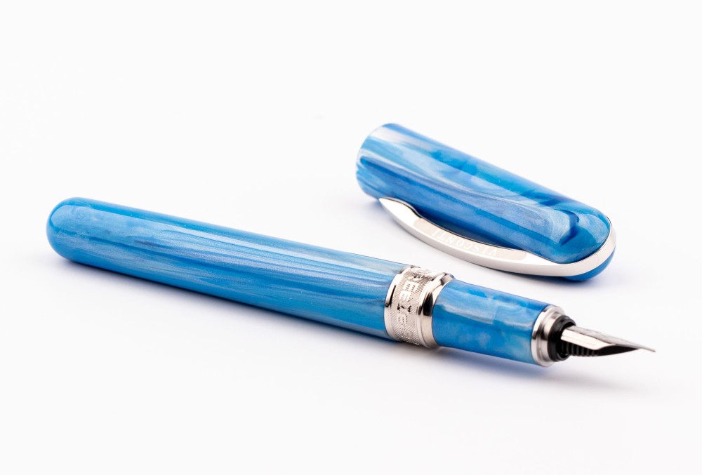 Перьевая ручка Visconti Breeze Blueberry, артикул KP08-05-FPEF. Фото 4