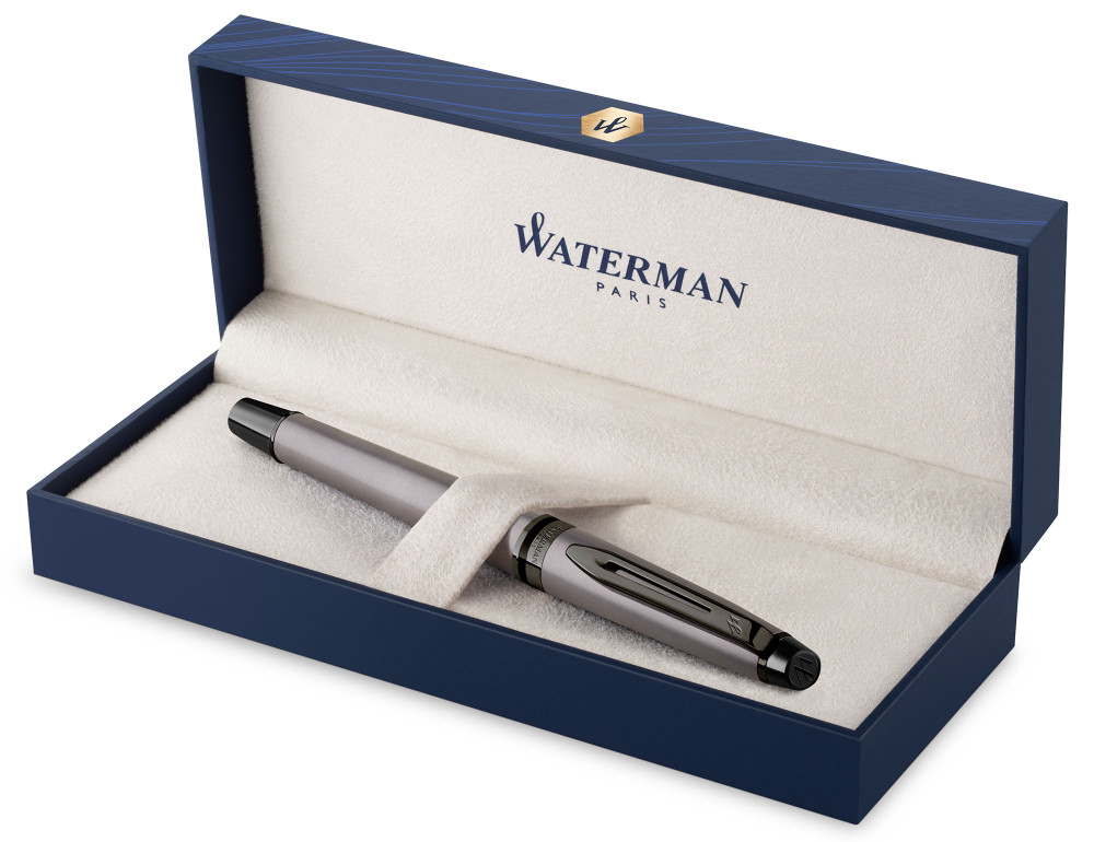 Перьевая ручка Waterman Expert Metallic Silver RT, артикул 2119253. Фото 5
