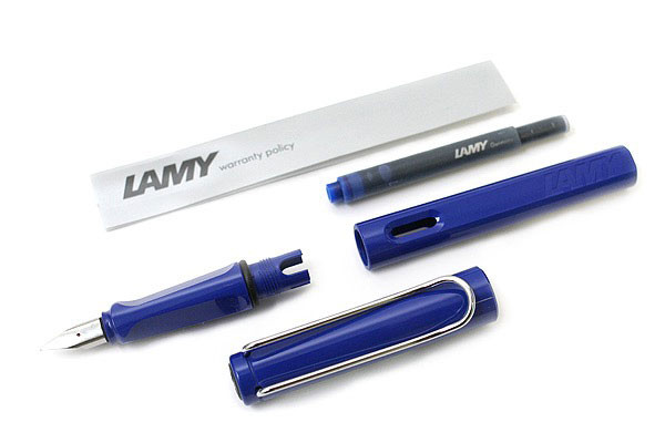 Перьевая ручка Lamy Safari Blue, артикул 4000139. Фото 4