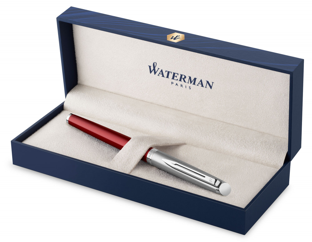 Перьевая ручка Waterman Hemisphere Entry Stainless Steel Red, артикул 2146623. Фото 6