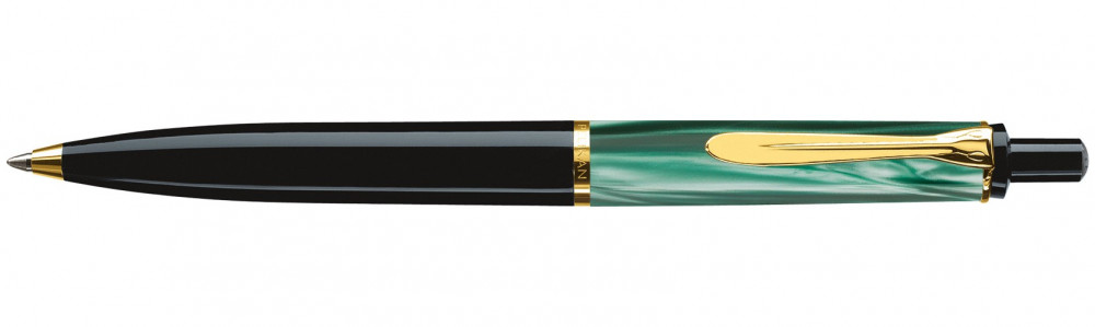 Шариковая ручка Pelikan Elegance Classic K200 Green-Marbled GT, артикул 996694. Фото 1