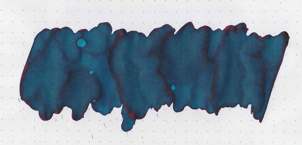 Флакон с чернилами J. Herbin Bleu Austral (сине-зеленый) 50 мл, артикул 13116JT. Фото 5