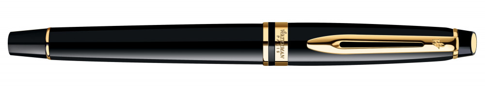 Перьевая ручка Waterman Expert Black Lacque GT, артикул S0951640. Фото 2