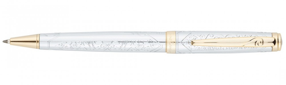 Шариковая ручка Pierre Cardin Renaissance хром гравировка, артикул PC6900BP-G. Фото 1