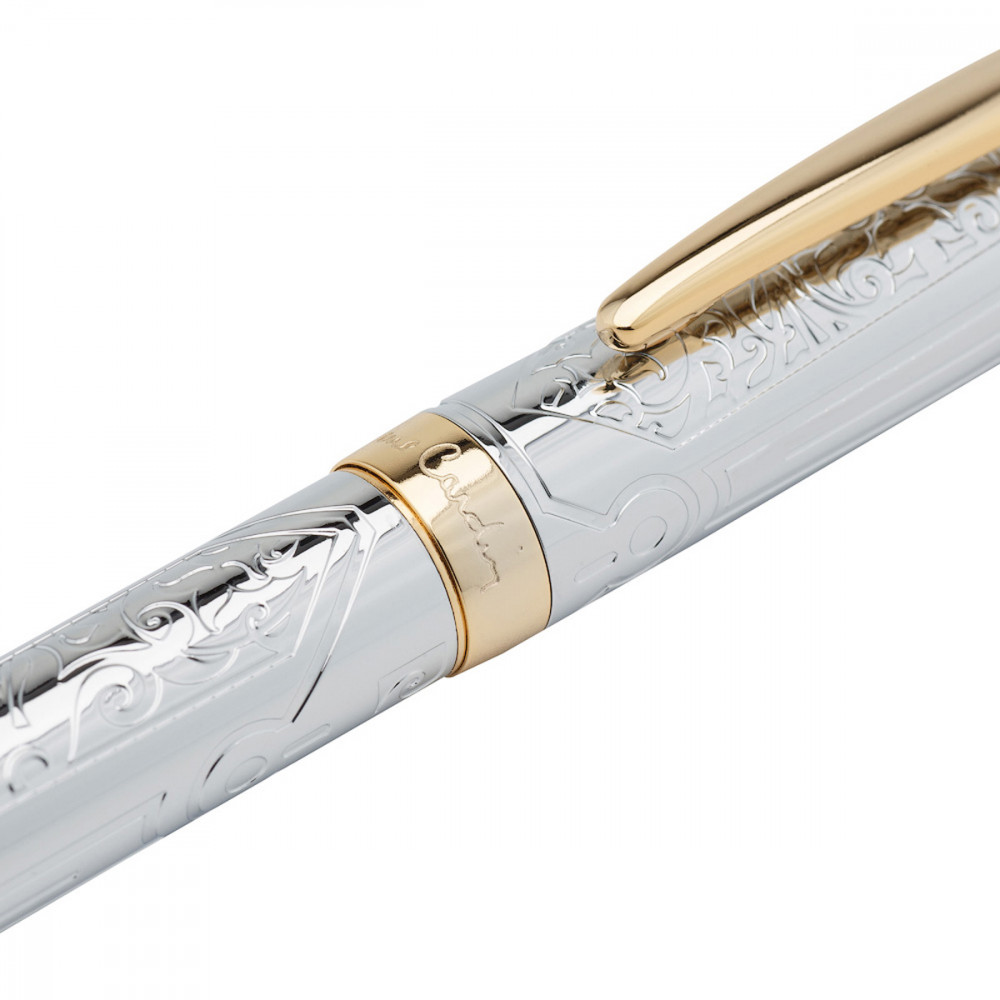 Шариковая ручка Pierre Cardin Renaissance хром гравировка, артикул PC6900BP-G. Фото 4