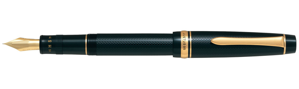 Перьевая ручка Pilot Justus 95 Black Gold, артикул FJ-3MR-NB-F-COF-NT. Фото 1