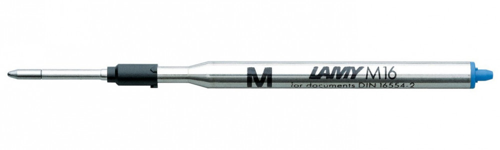 Стержень для шариковой ручки Lamy M16 cиний M (средний), артикул 1600152. Фото 1