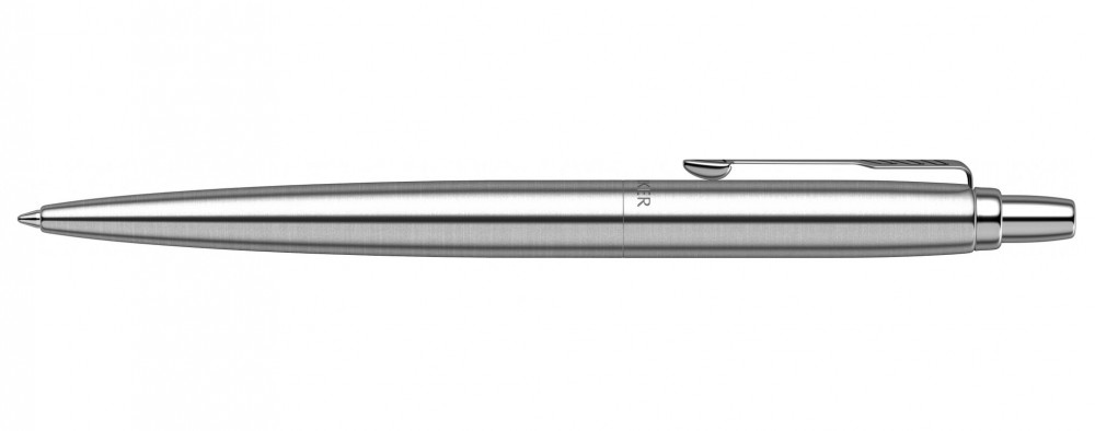 Шариковая ручка Parker Jotter XL Monochrome Stainless Steel, артикул 2122756. Фото 2