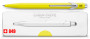 Шариковая ручка Caran d'Ache Office 849 Popline Fluorescent Yellow