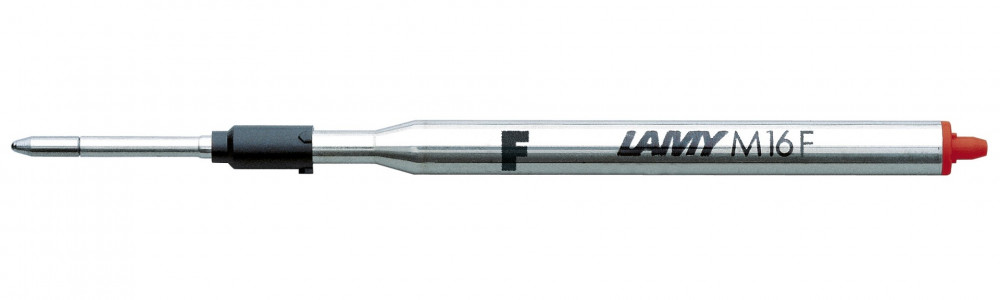 Стержень для шариковой ручки Lamy M16 красный F (тонкий), артикул 1600147. Фото 1